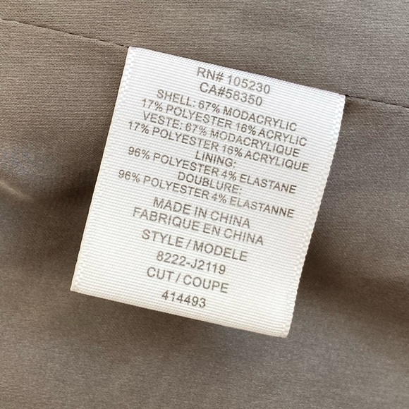 Joie Faux Fur Vest - Picture 4 of 6